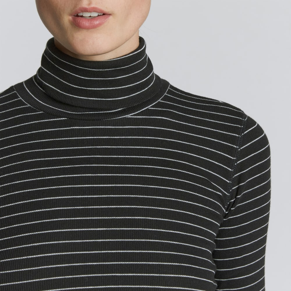 womens-supima-rib-turtleneck-black-canvas-tan | alt