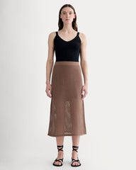 womens-lace-knit-skirt-mocha | primary