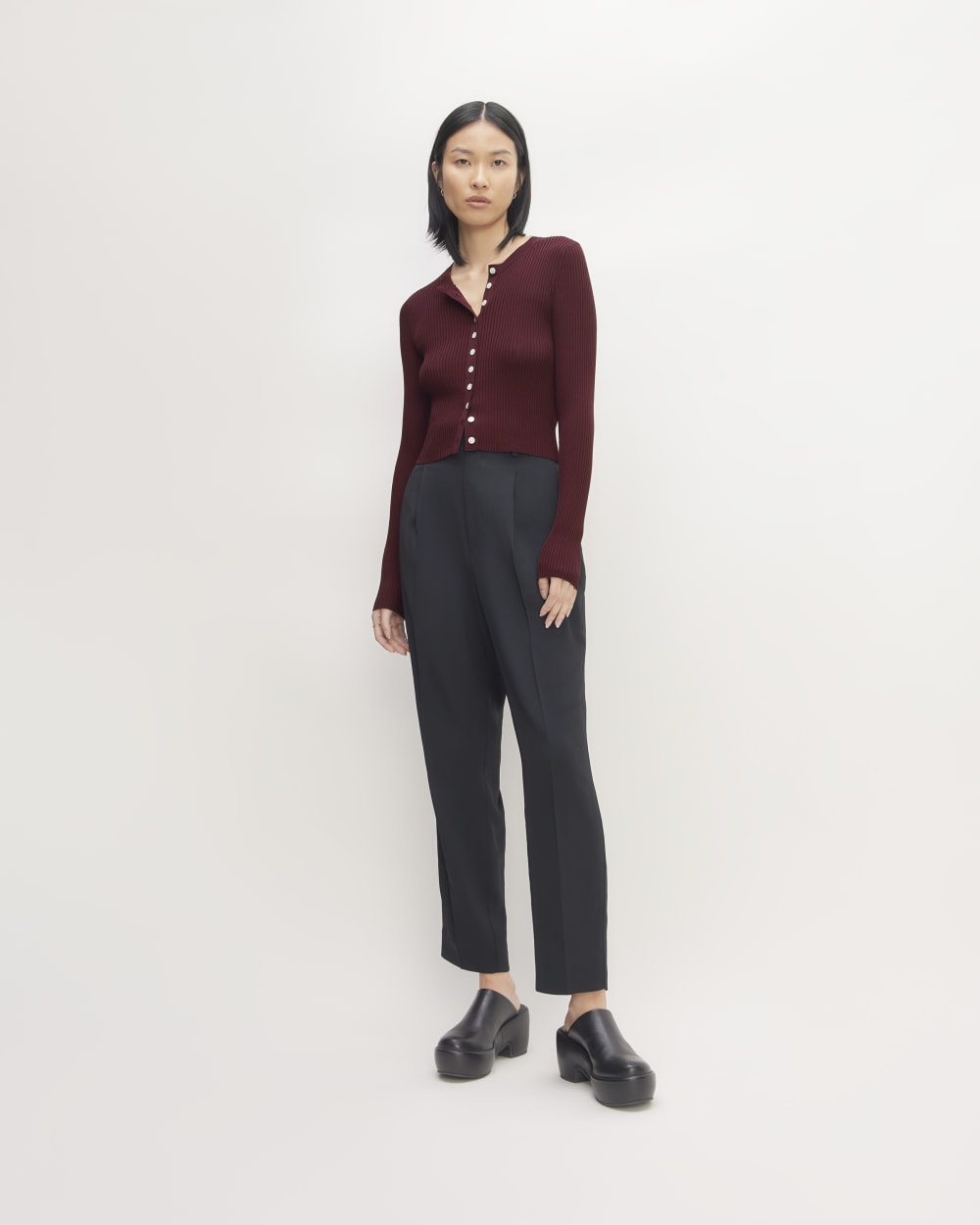womens-ribbed-cropped-cardigan-burgundy
