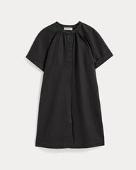 womens-popover-dress-in-linen-black | alt