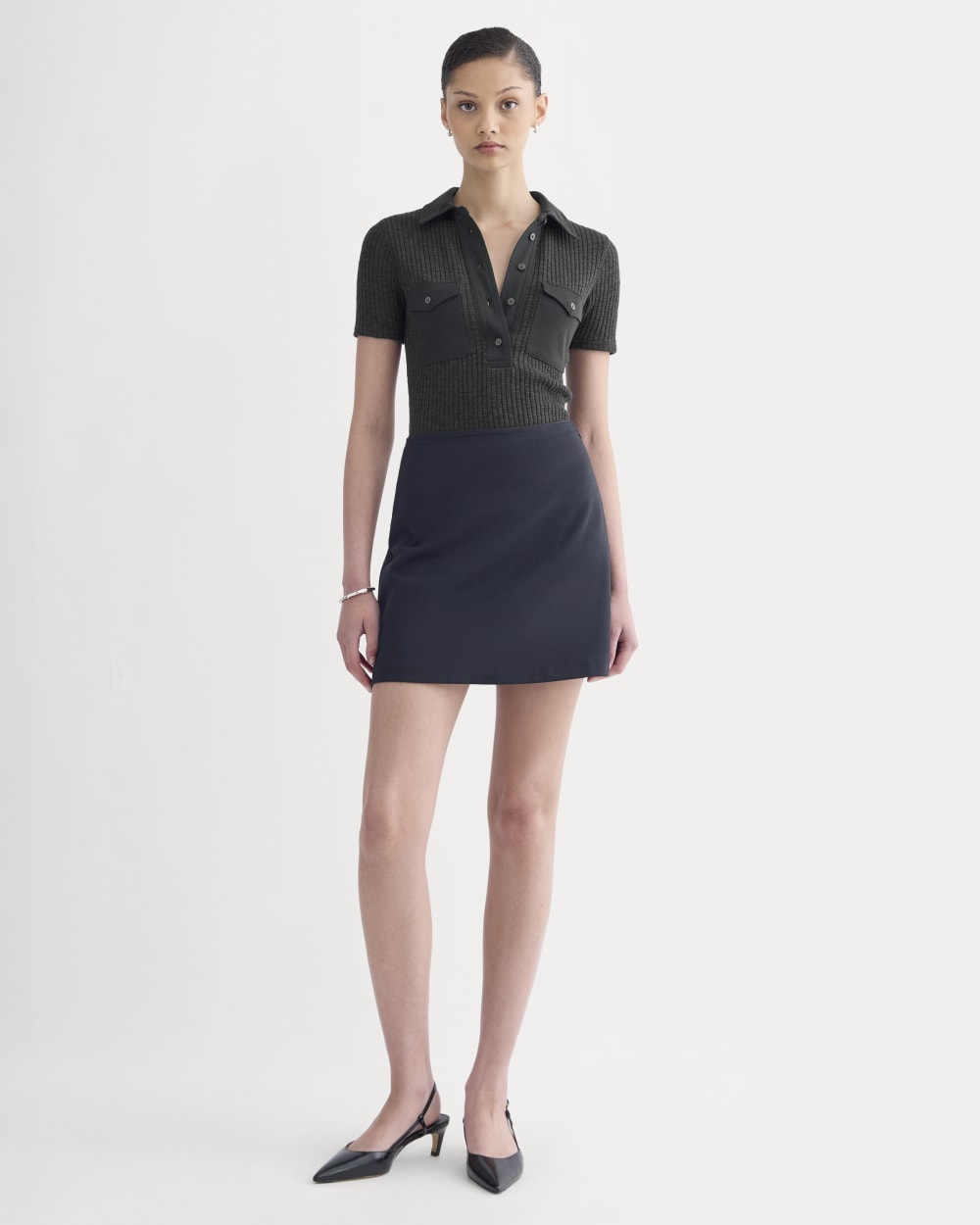 womens-cozy-rib-polo-black | primary