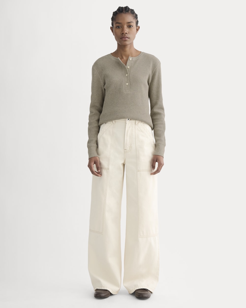 womens-cotton-waffle-henley-tee-oatmeal-heather