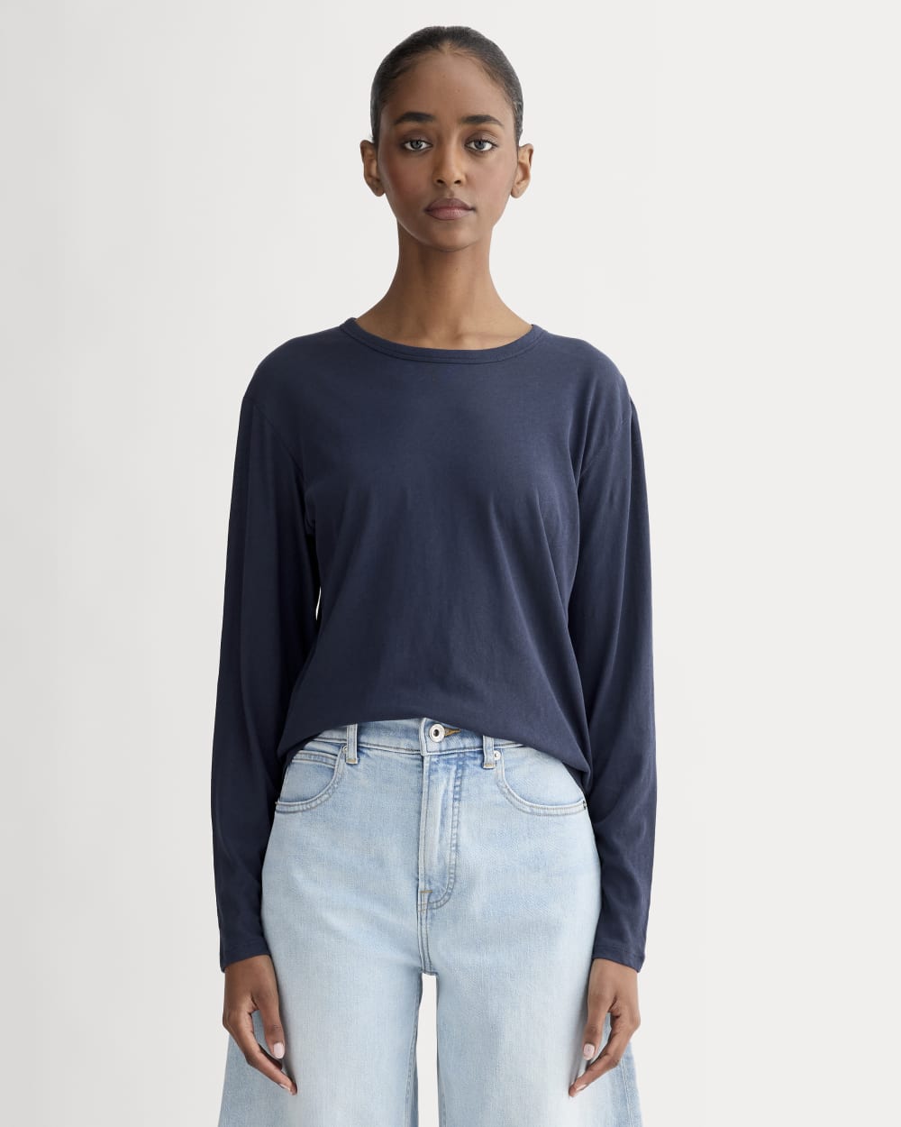 womens-air-ls-tee-navy | primary