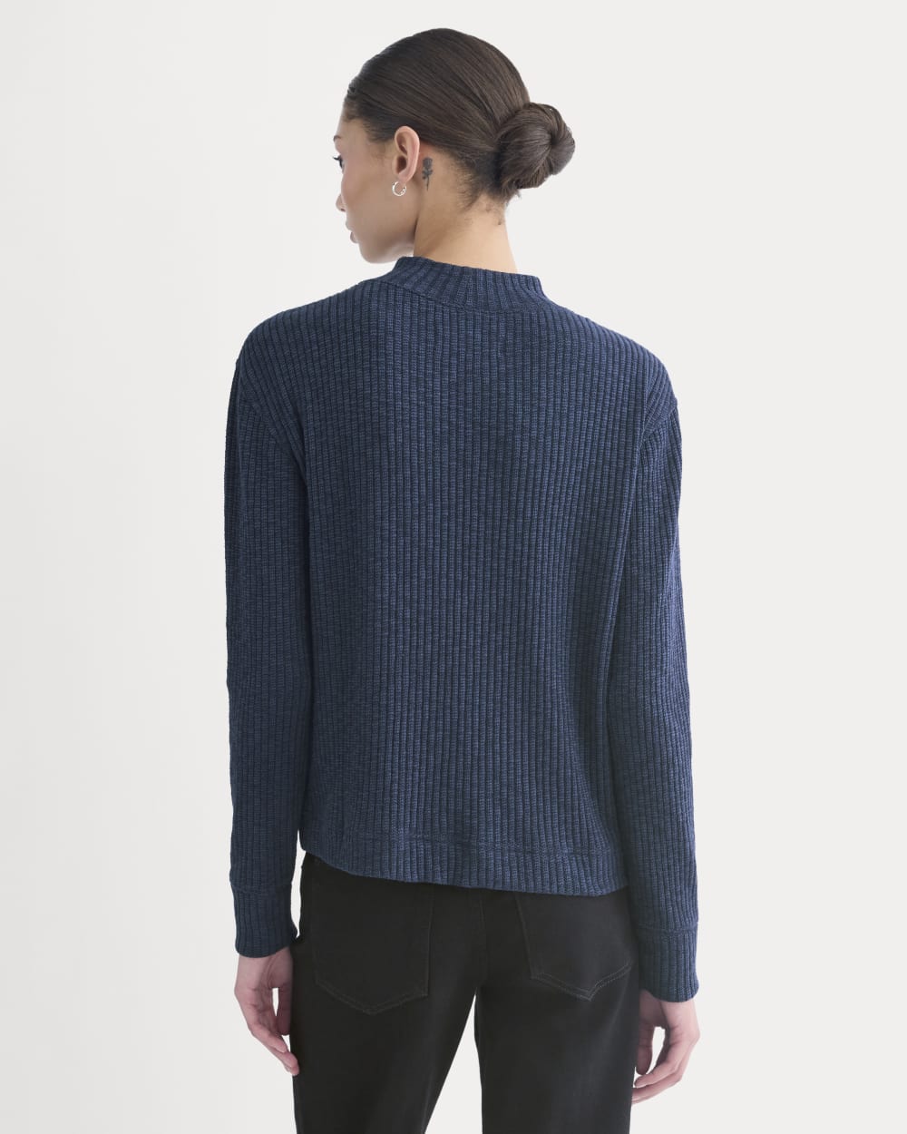 womens-cozy-rib-funnel-neck-top-navy