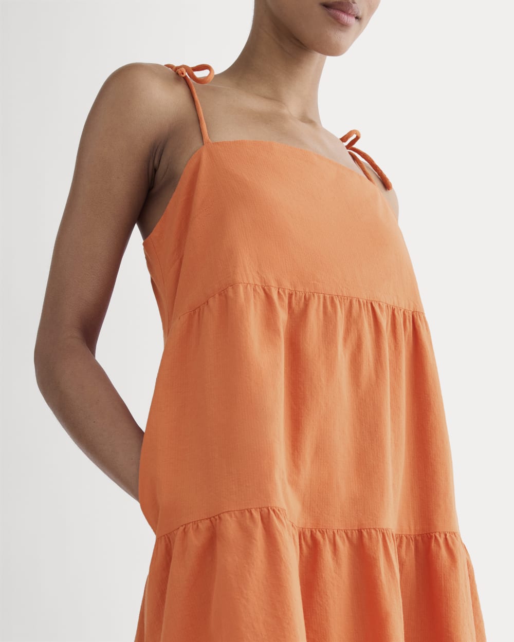 womens-gauze-mini-tiered-dress-soft-orange