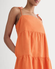 womens-gauze-mini-tiered-dress-soft-orange