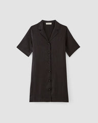 womens-linen-ss-shirt-dress-black | alt