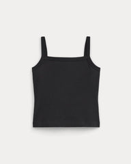 womens-essential-square-neck-tank-black | alt