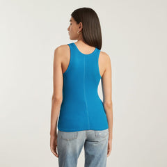 womens-pima-micro-rib-u-tank-horizon-blue | alt