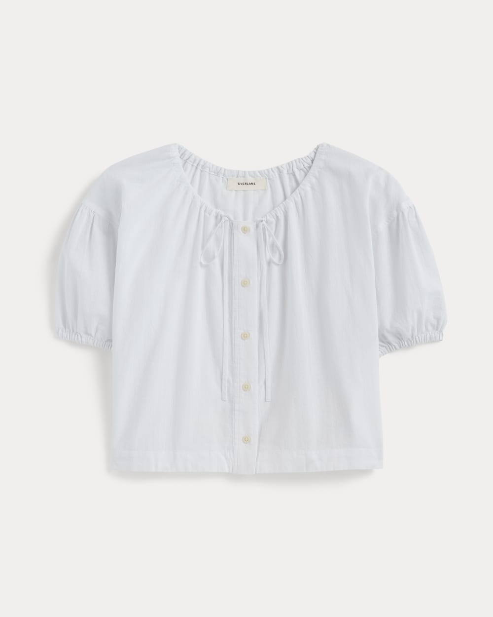 womens-gauze-button-up-white | alt