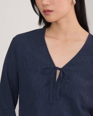womens-crinkle-long-sleeve-navy