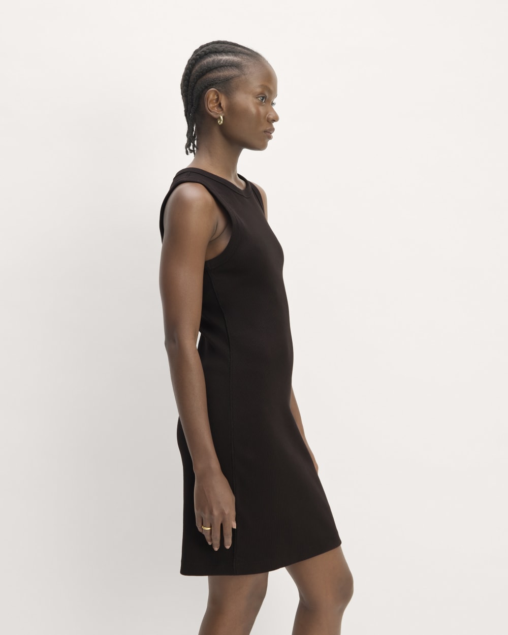 womens-rib-knit-mini-dress-black
