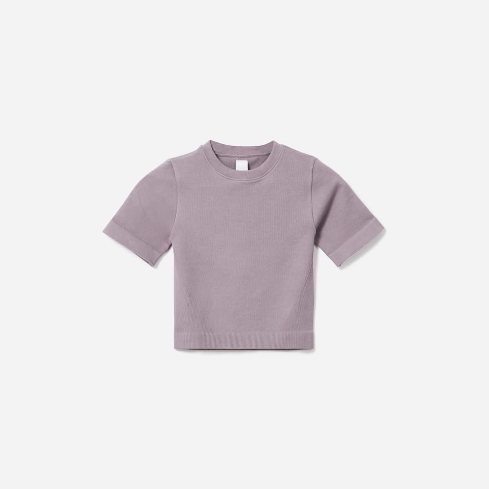 womens-seamless-tee-dusty-lavender | alt