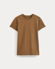 womens-organic-cotton-slim-crew-tee-toffee | alt