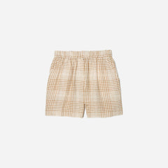 womens-linen-boxer-short-iced-coffee-grid | alt