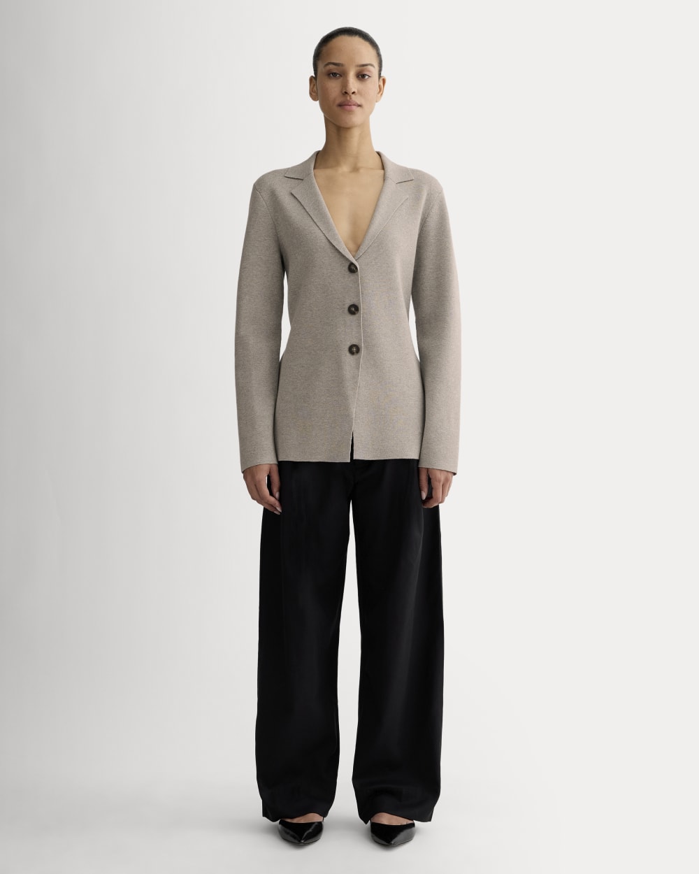 womens-knit-blazer-light-heathered-grey