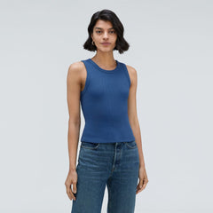 womens-rib-cutout-tank-deep-blue