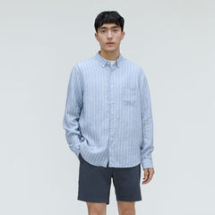 mens-linen-stndrd-fit-shirt-white-blue | primary