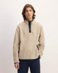 mens-renew-fleece-pullover-oatmeal | primary