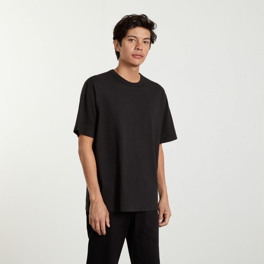 unisex-relaxed-hemp-tee-black | alt