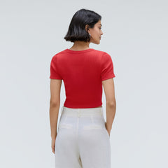 womens-cropped-short-sleeve-rib-tee-ruby