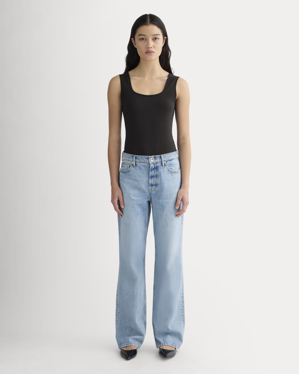 womens-form-square-neck-bodysuit-black | primary