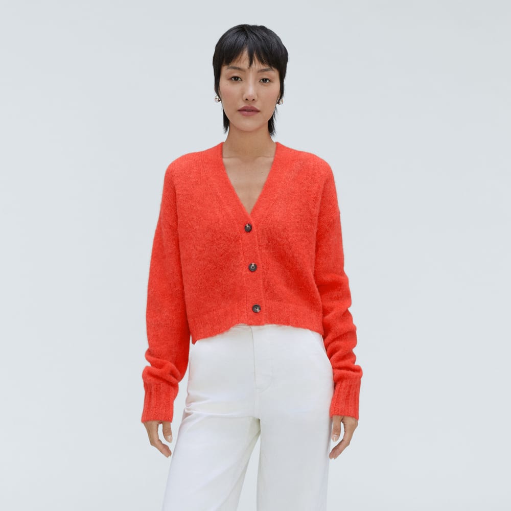 womens-alpaca-v-neck-cropped-cardigan-red-orange