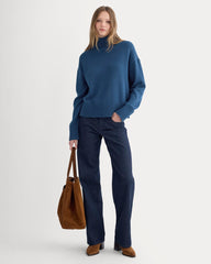 womens-cotton-boxy-turtleneck-deep-lazuli-blue