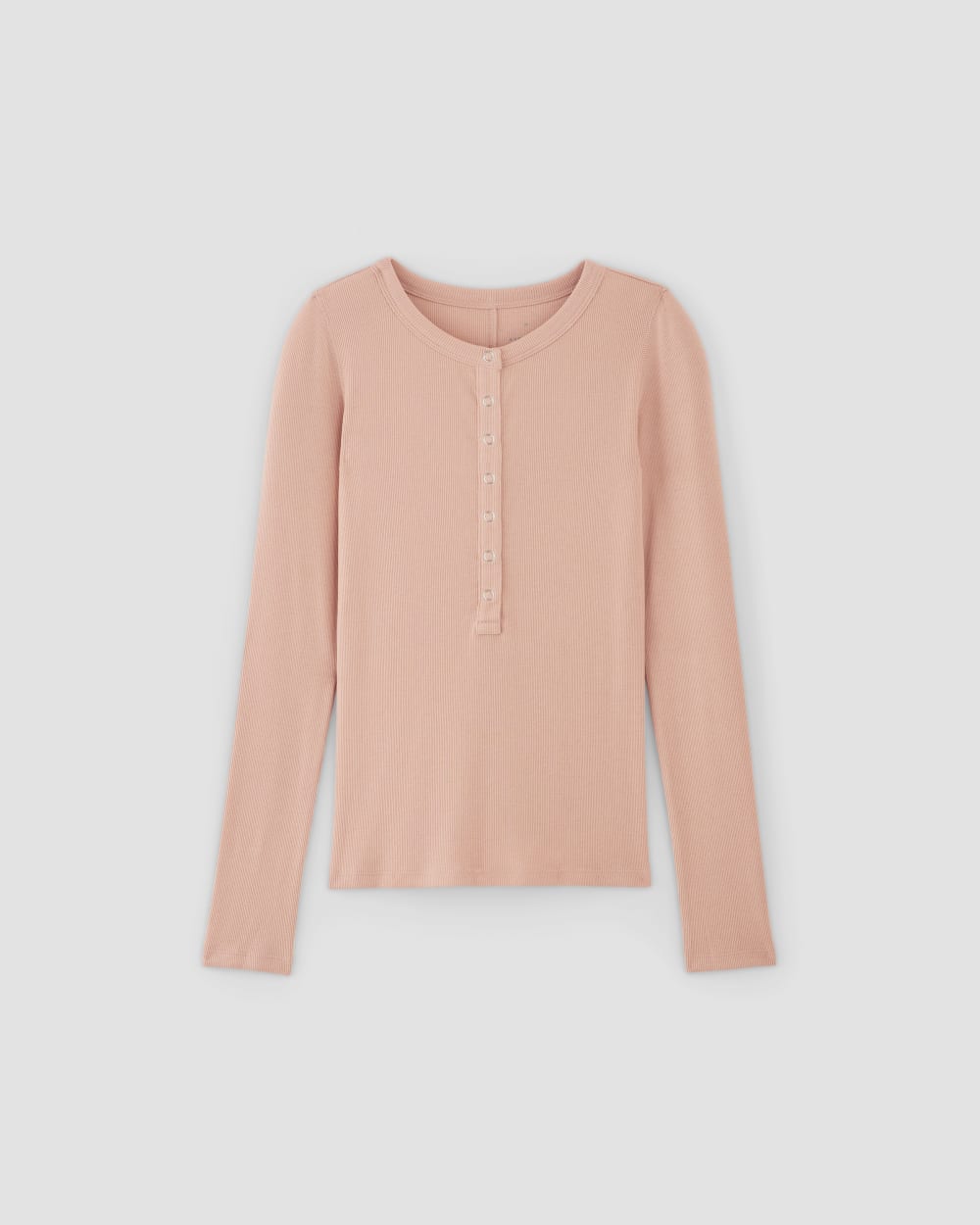 womens-pima-rib-long-sleeve-henley-blush-pink | alt