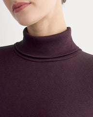 womens-supima-rib-turtleneck-heathered-port-royale