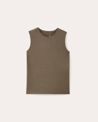 womens-form-crewneck-tank-taupe | alt
