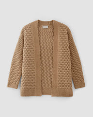 womens-cloud-oversized-textured-cardigan-tigers-eye-brown | alt