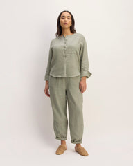 womens-linen-popover-shirt-sage-green
