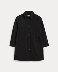 womens-cotton-twill-mac-coat-black | alt