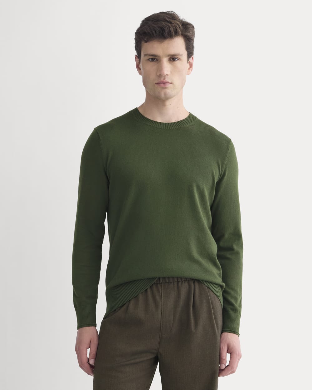 mens-no-sweat-cotton-sweater-dark-forest | primary