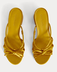 womens-leather-bow-heel-golden-sun-satin