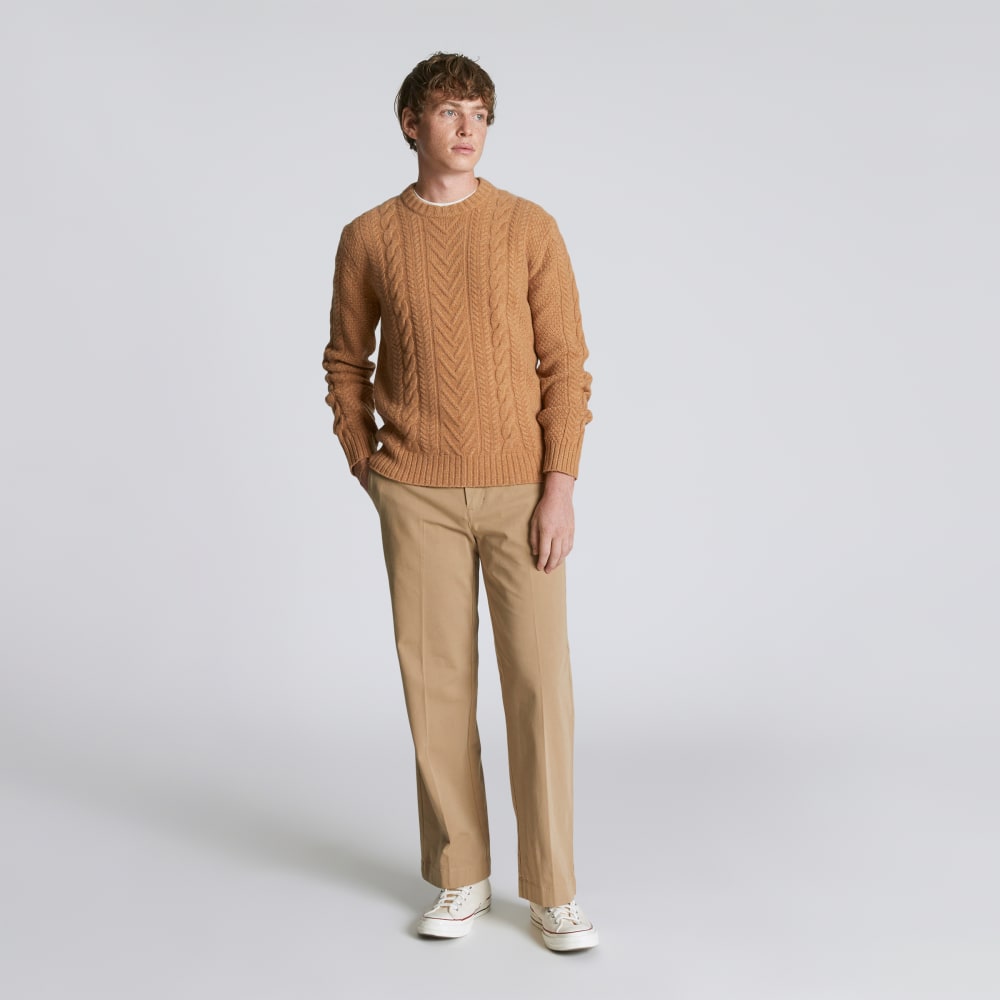 mens-felted-merino-cable-knit-crew-tobacco-brown