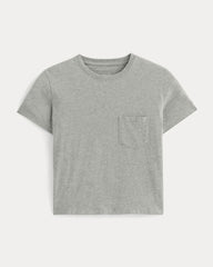 womens-organic-cotton-box-cut-pocket-tee-heathergrey | alt