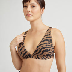 womens-renew-plunge-triangle-bikini-top-toasted-coconut-multi-print | primary