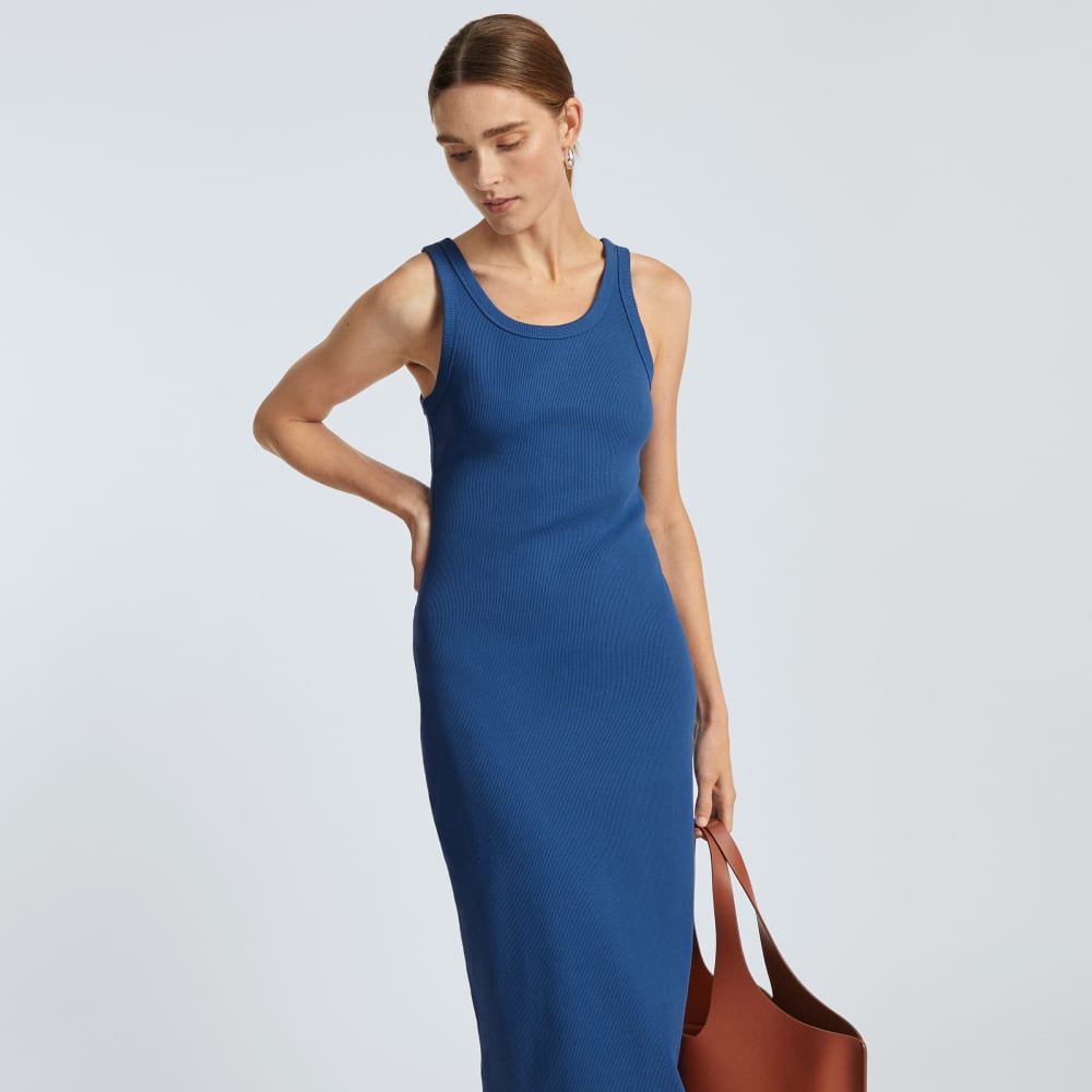 womens-ribbed-tank-dress-deep-blue