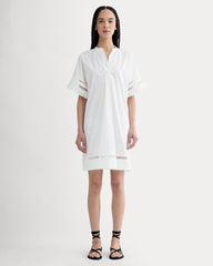 womens-lace-trim-popover-dress-white | primary
