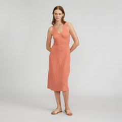 womens-ribbed-cotton-cross-back-dress-tawny-pink | primary