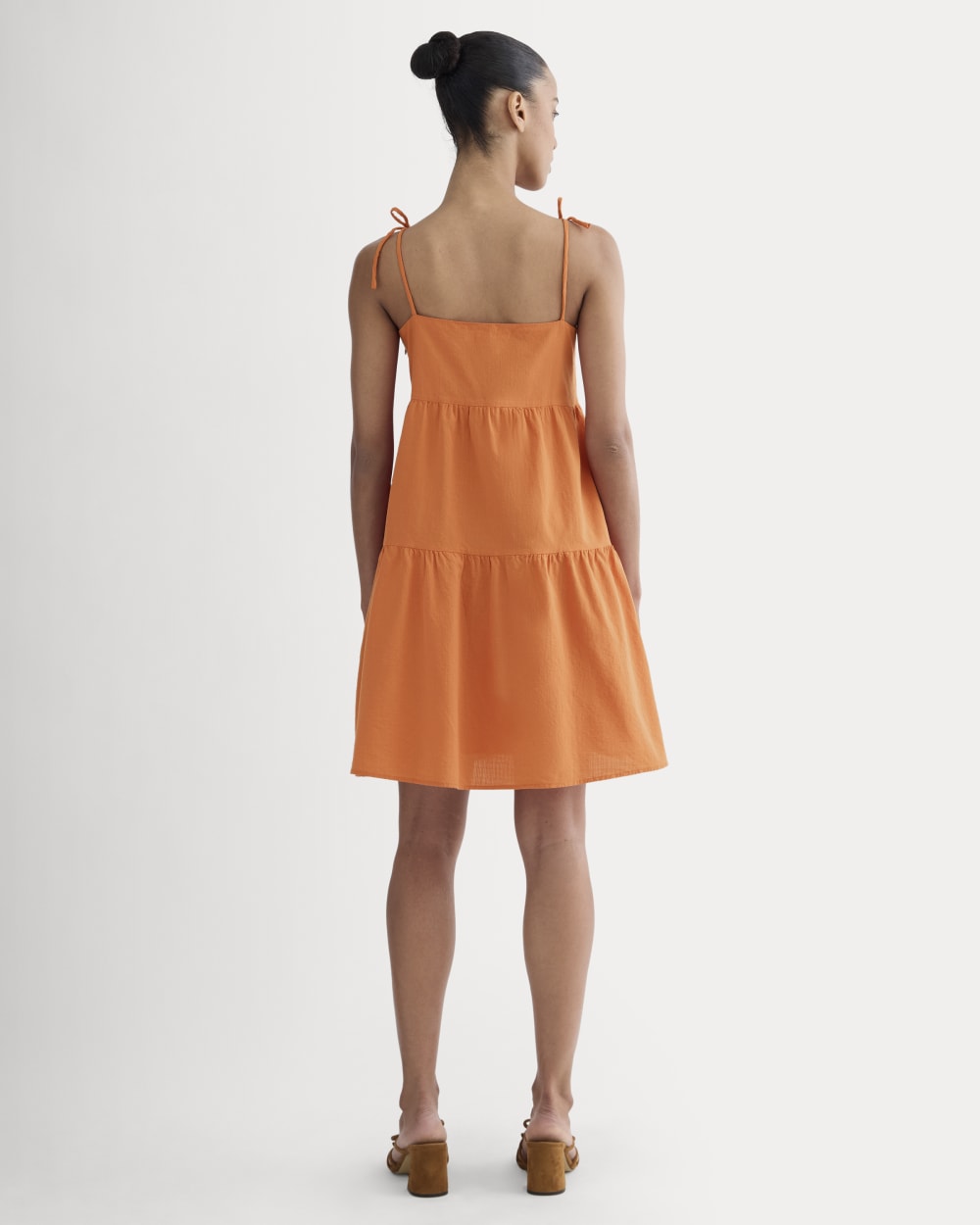 womens-gauze-mini-tiered-dress-soft-orange