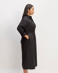 womens-supima-cotton-midi-shirt-dress-black