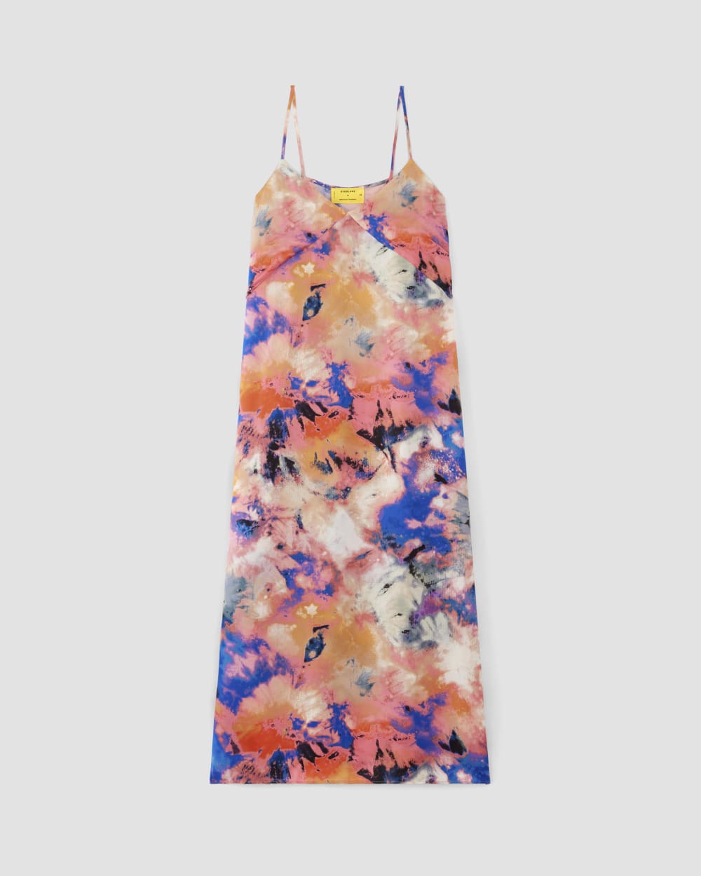 womens-ma-satin-tie-dye-dress-multi-tie-dye | alt