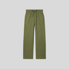 womens-canvas-cotton-pull-on-pant-forest-green | alt