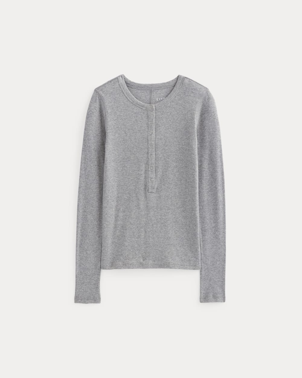 womens-pima-rib-long-sleeve-henley-heathered-grey | alt