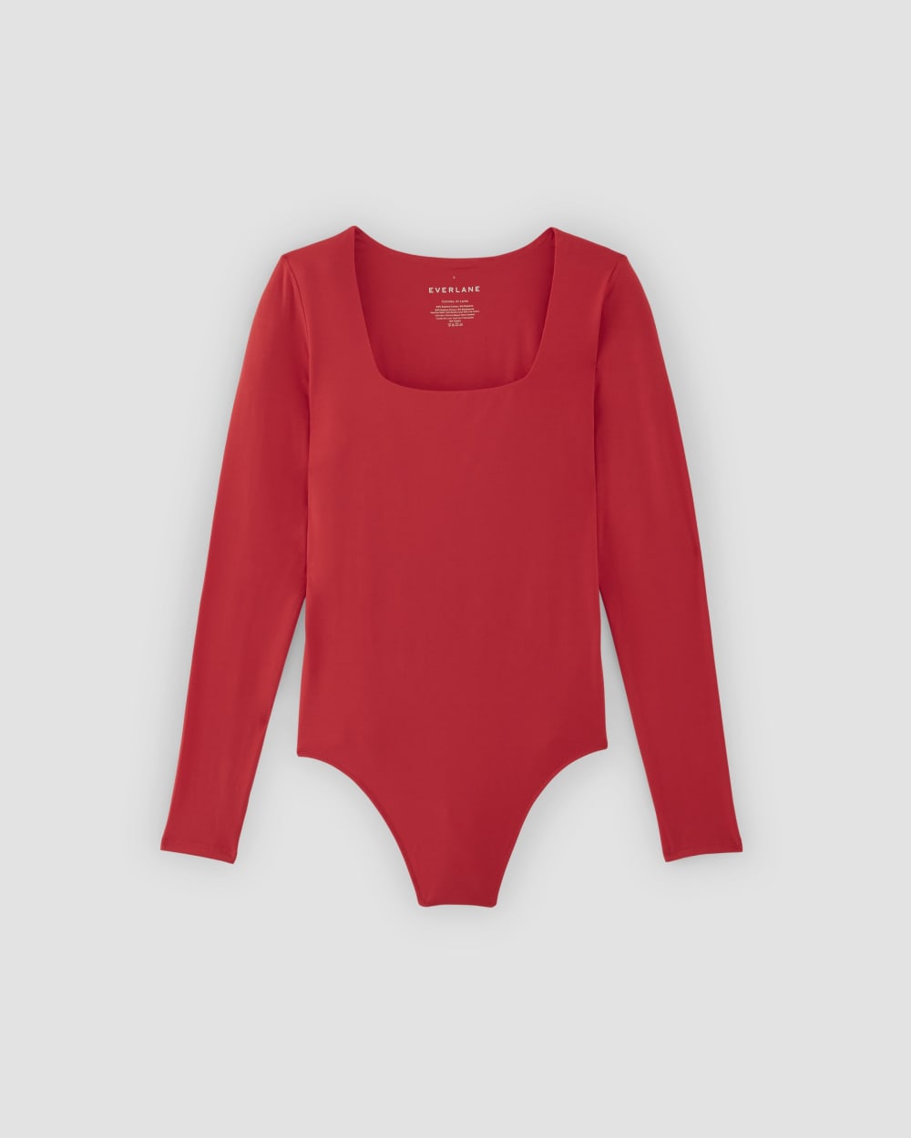 womens-long-sleeve-square-bodysuit-thong-goji-berry | alt
