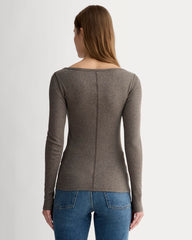 womens-pima-micro-rib-long-sleeve-tee-heathered-fatigue