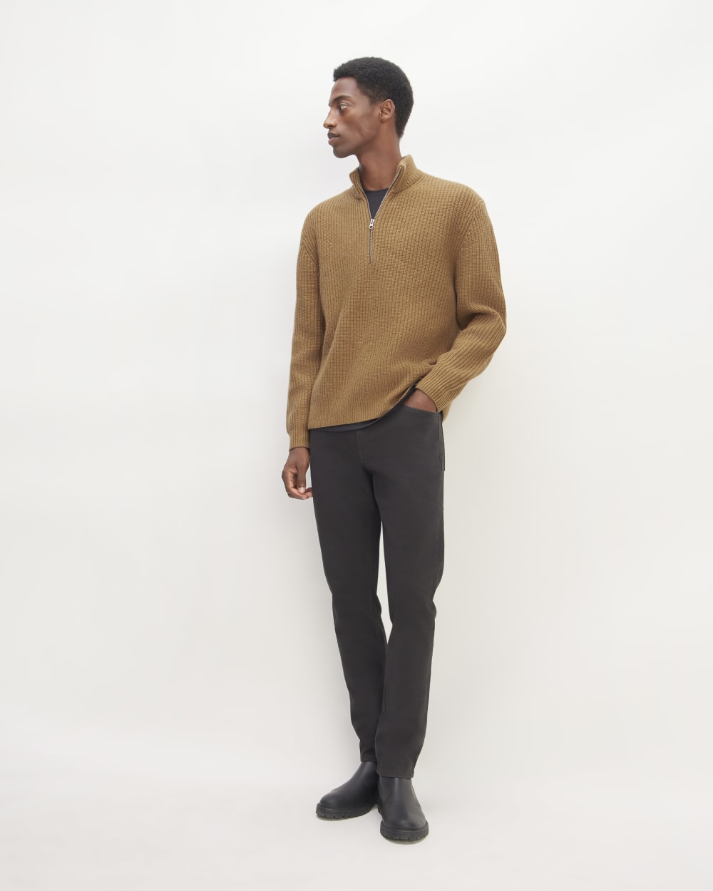 mens-felted-merino-half-zip-sweater-camel